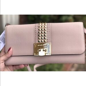 Michael kors Tina studded flap crossbody bag